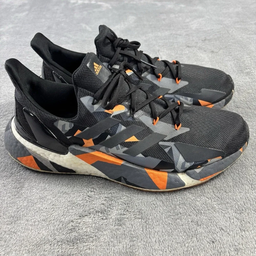 Adidas Shoes X9000L4 Mens 13 Running Sneakers Black Orange FW8413 Athletic Sport